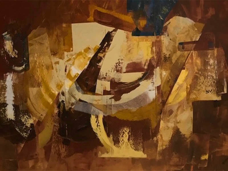 Patricio Bermeo - pintura abstracta - Arte loft galeria