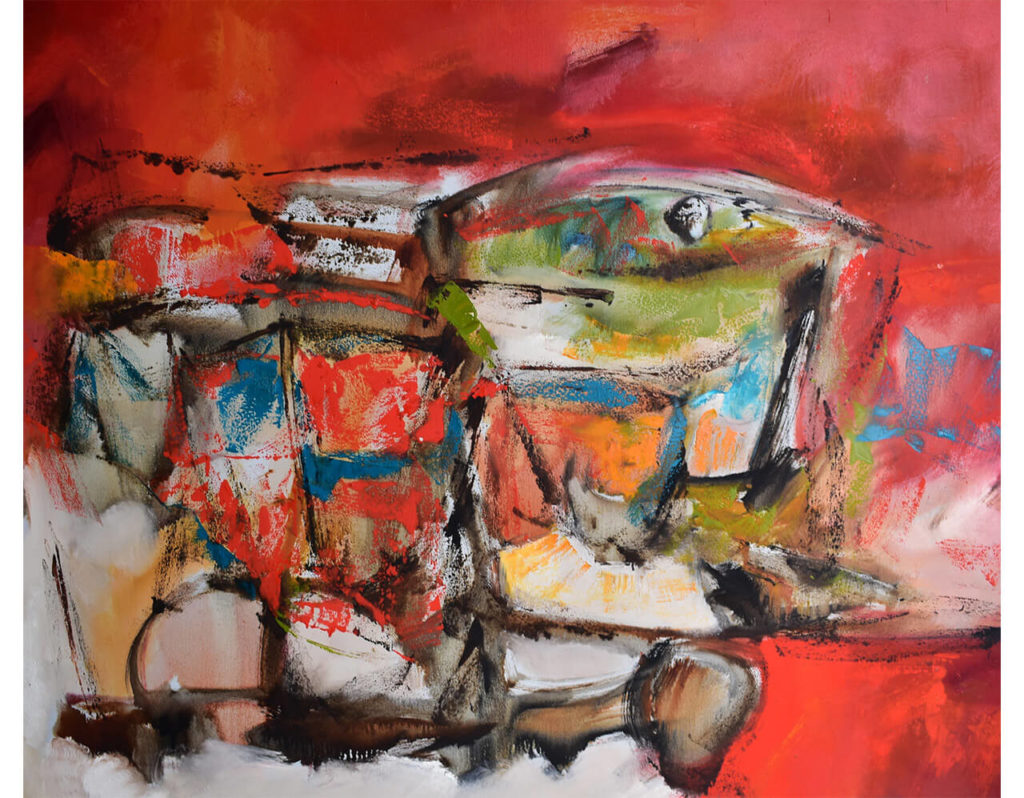 obras de arte - espacios- decoracion - cuadros - galeria de arte