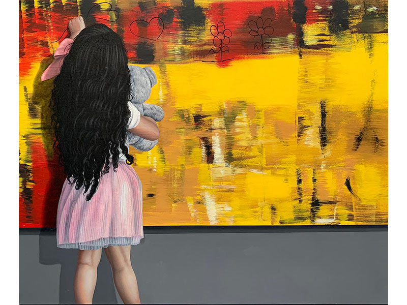 Javier Caraballo - arte loft galeria - cuadros decorativos - pinturas al óleo - pinturas de niños