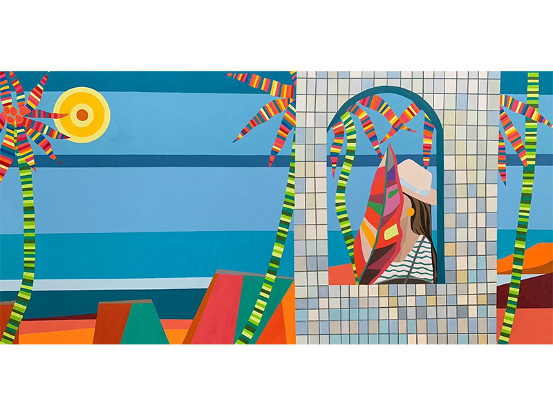 kalissa pequito - arte colorido - arte contemporaneo - arte contemporaneo figurativo - arte loft galeria - arte para interiores - decoracion